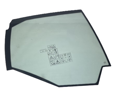 Glas sidoruta mot bom