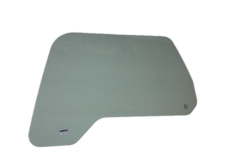 Glas sidoruta mot bom